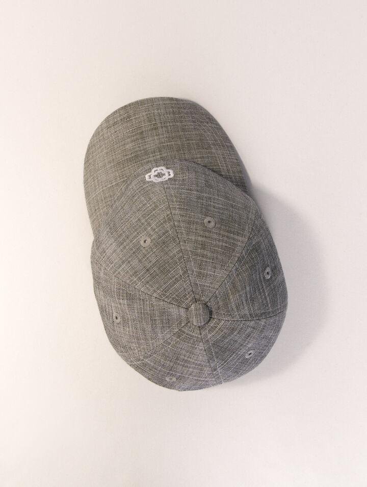 Cappellino di cotone con stampa