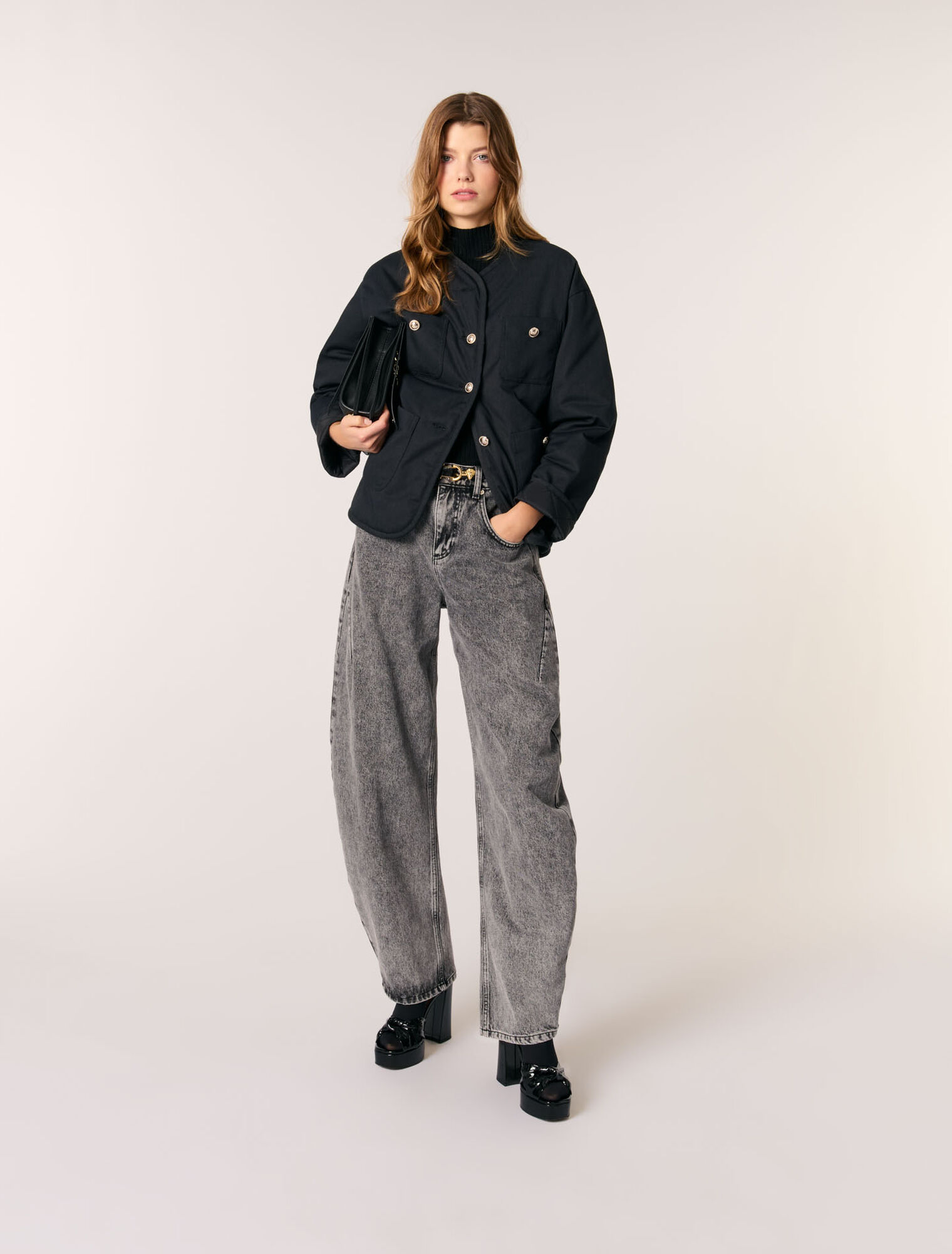 Cappotto trapuntato reversibile
