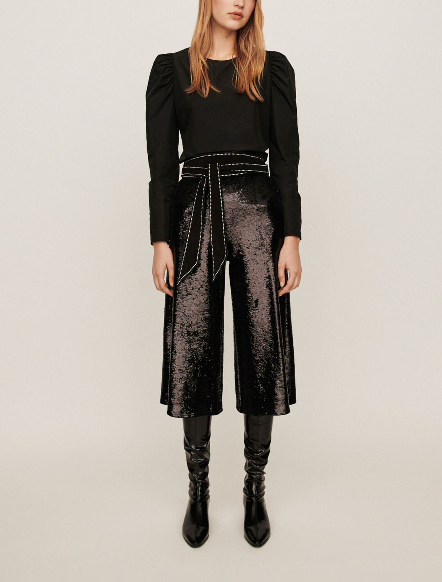 Pantaloni in paillettes