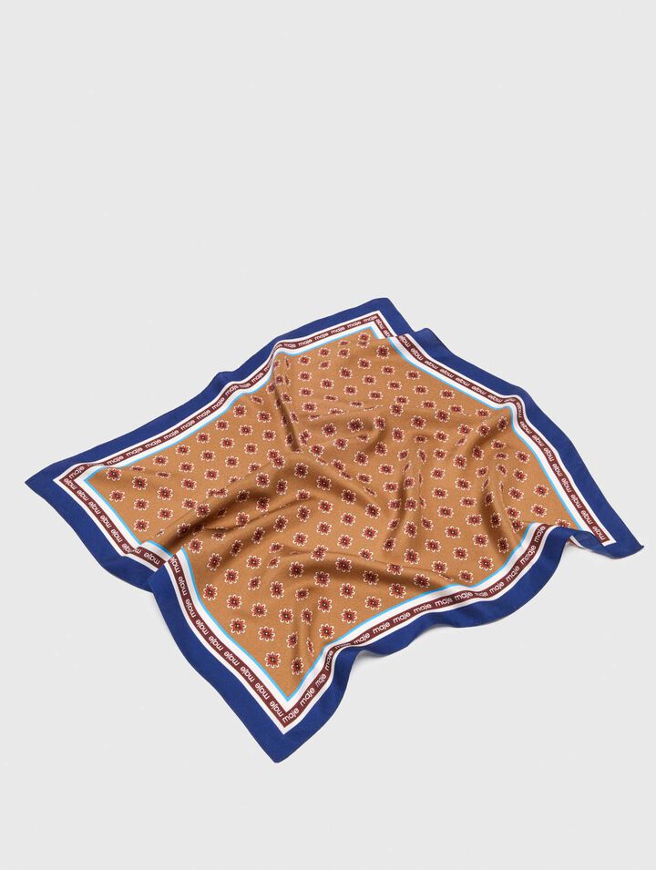 Bandana con stampa floreale