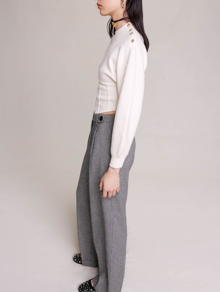 Pantaloni sartoriali larghi
