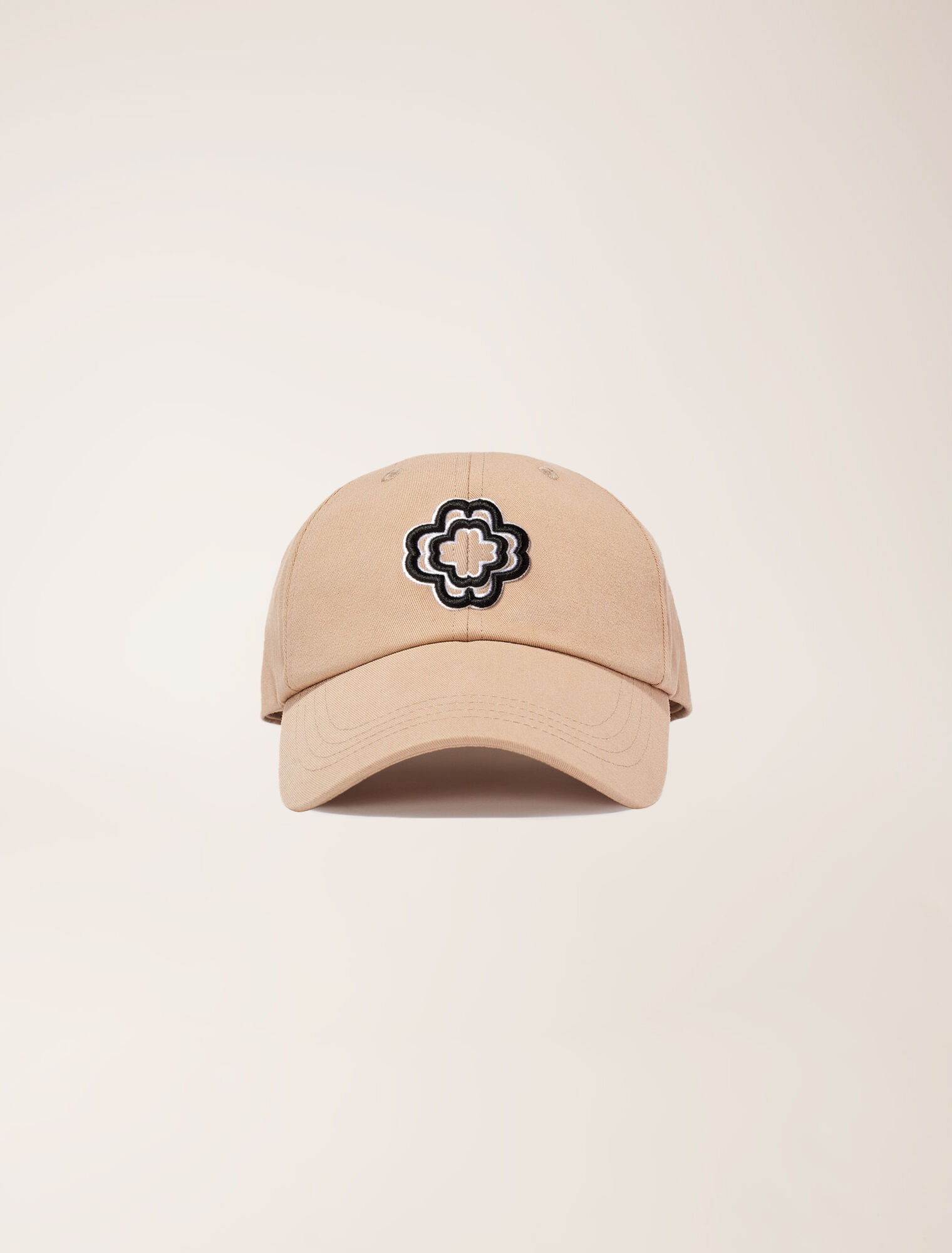 Cappellino in cotone con logo Clover