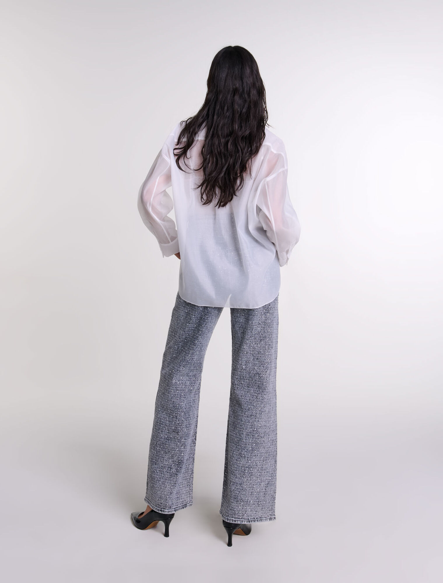 Camicia in organza