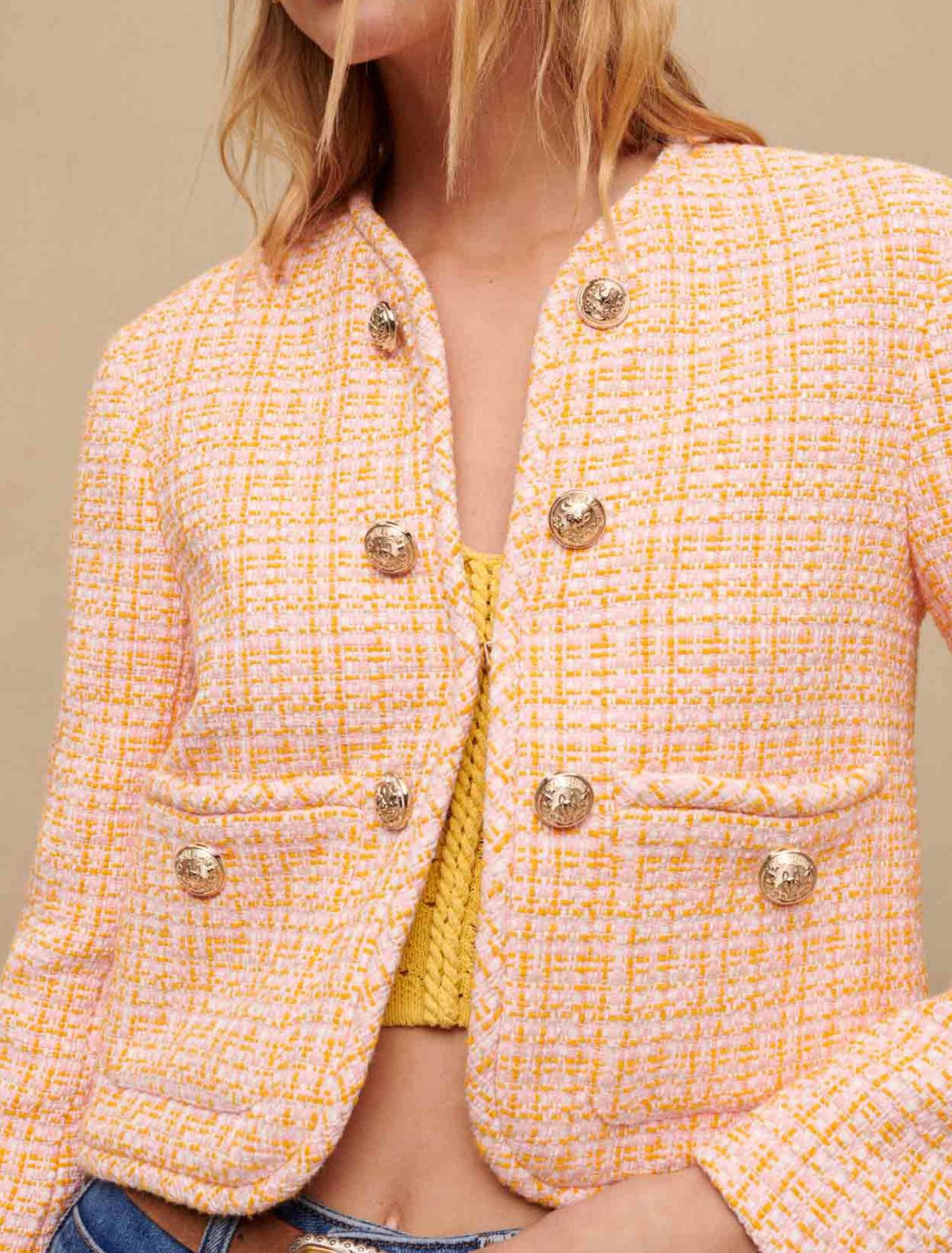 Giacca in tweed