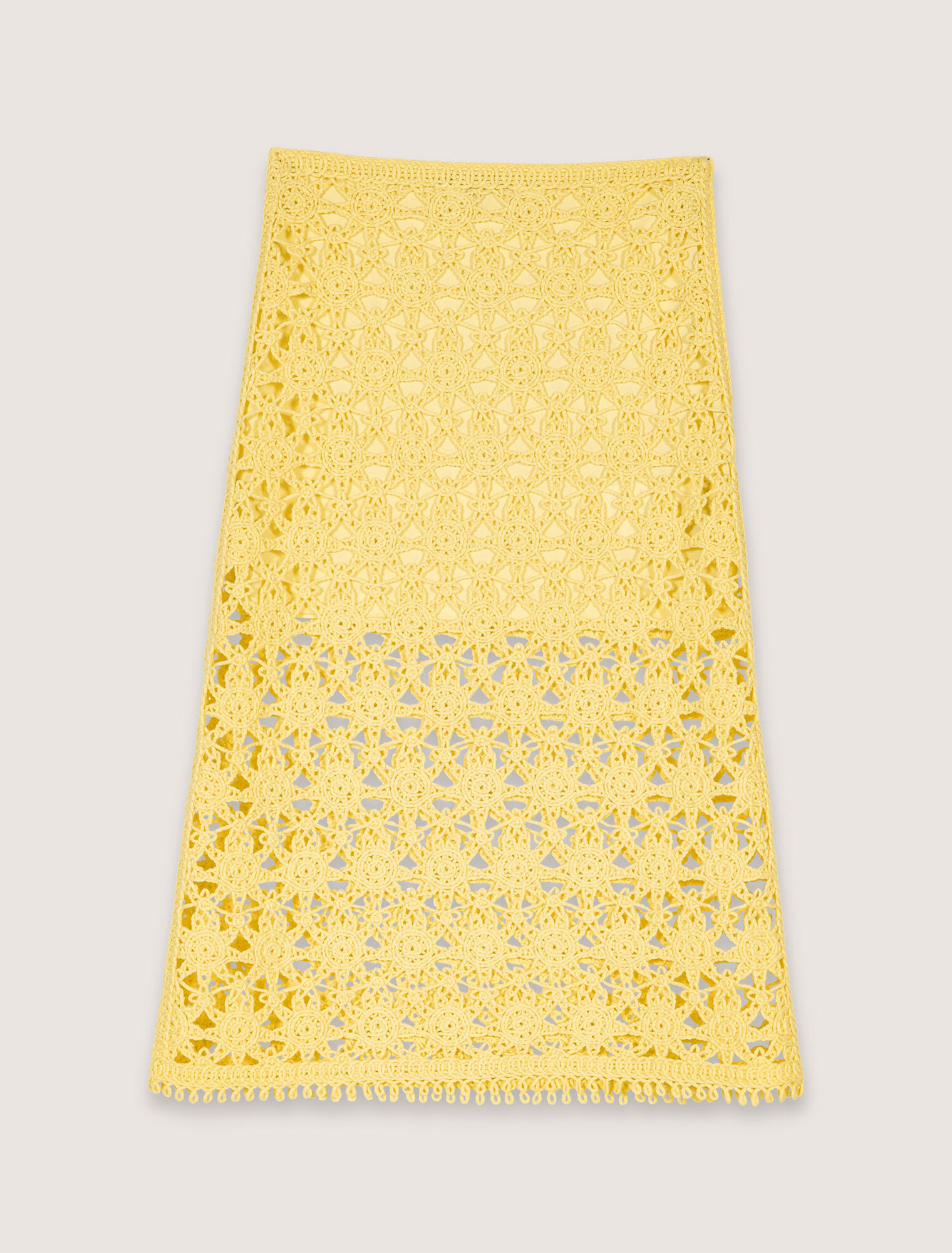 Gonna lunga in crochet