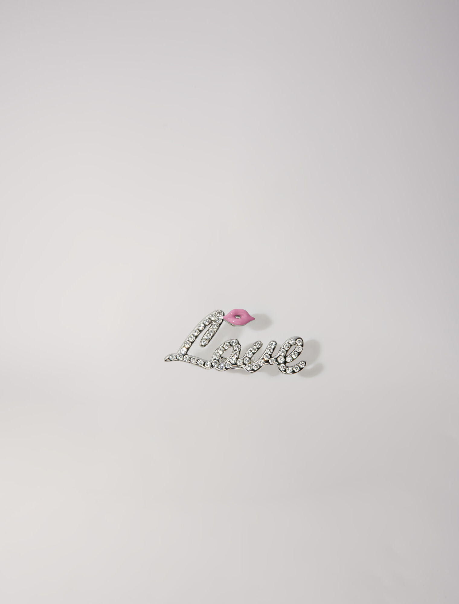 Anello Love glitterato