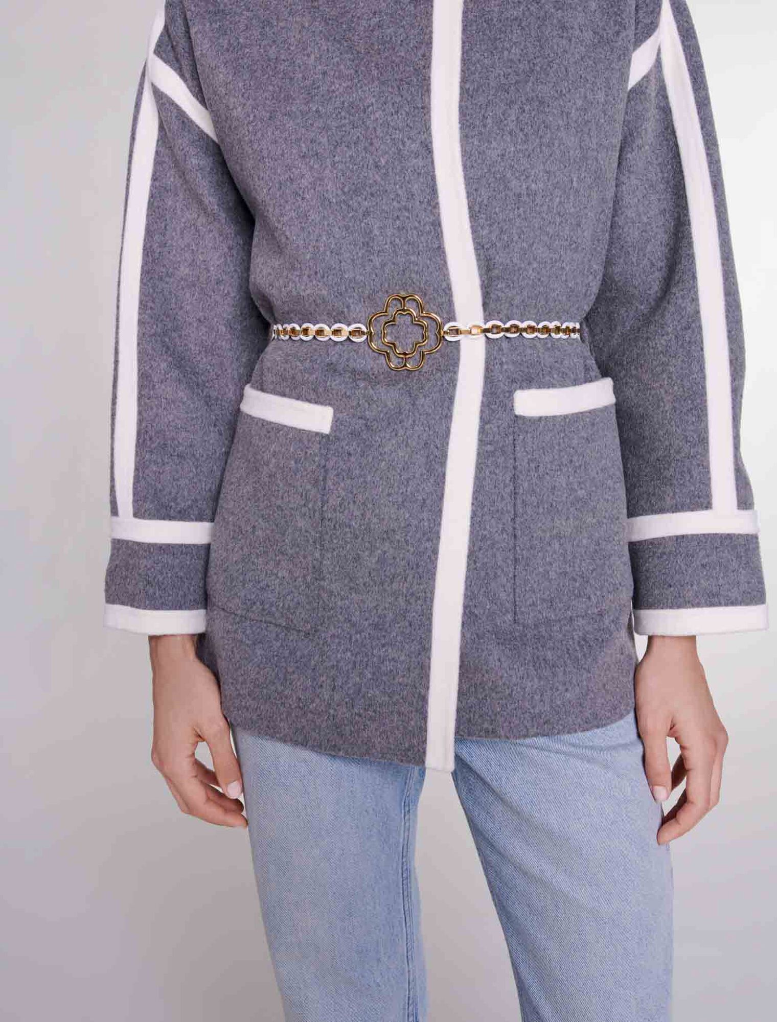 Cintura Clover fine a catena mista