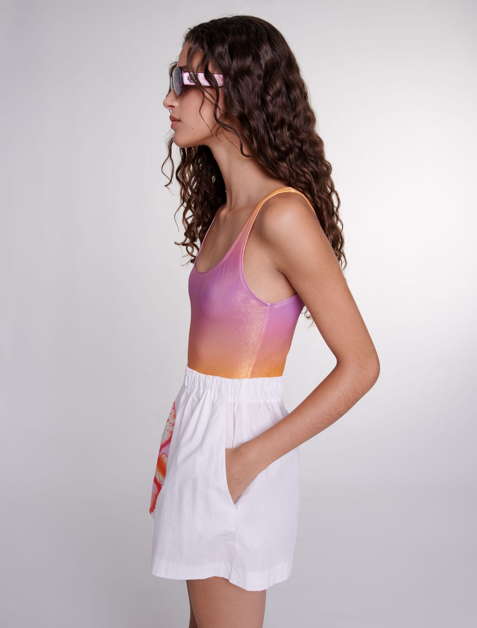 Shorts con stampa