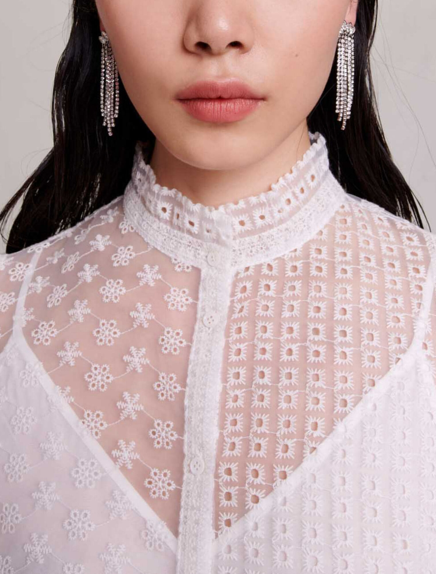 Camicia trasparente