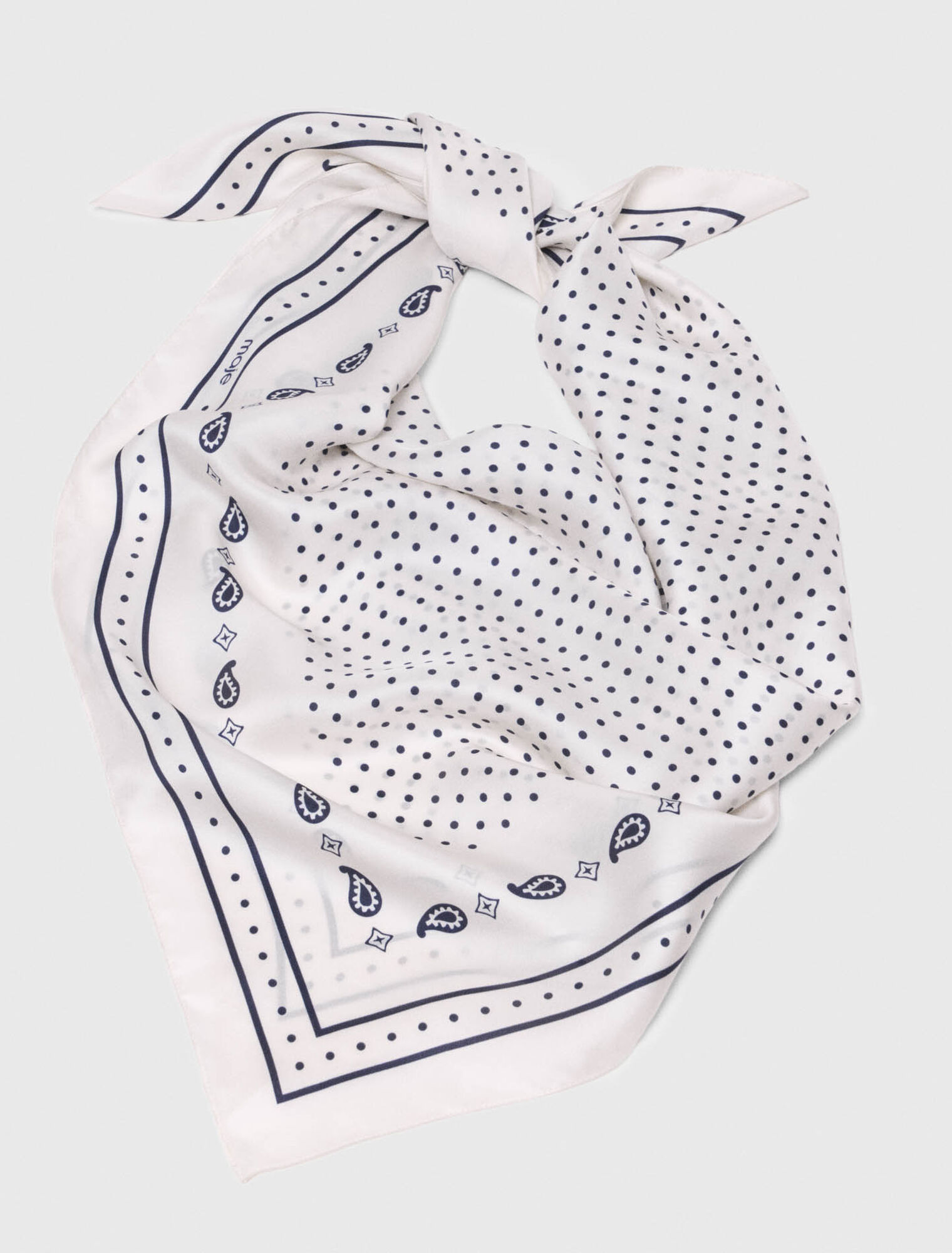 Foulard 90x90 in seta stampato