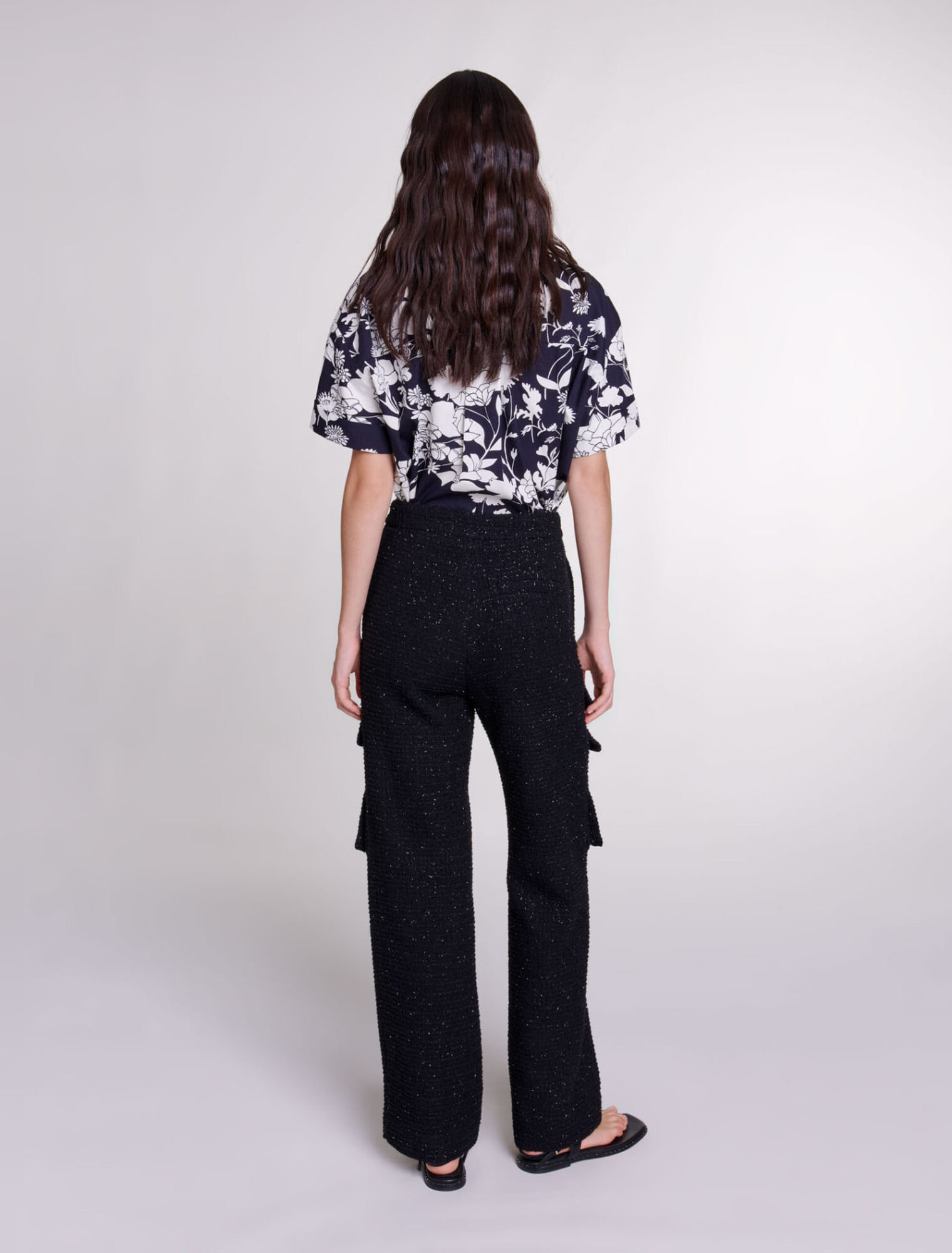 Pantaloni in tweed