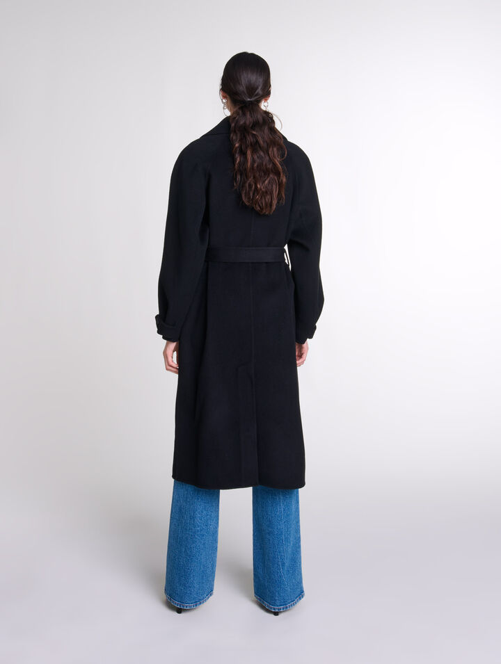 Cappotto double face medio lungo