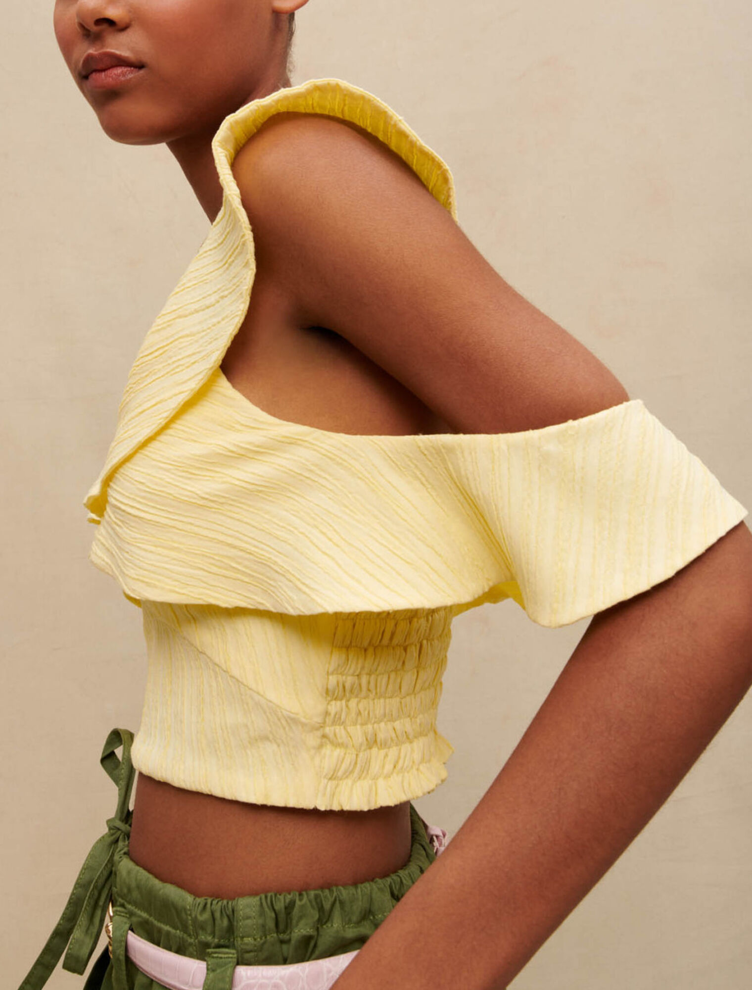Top smocked