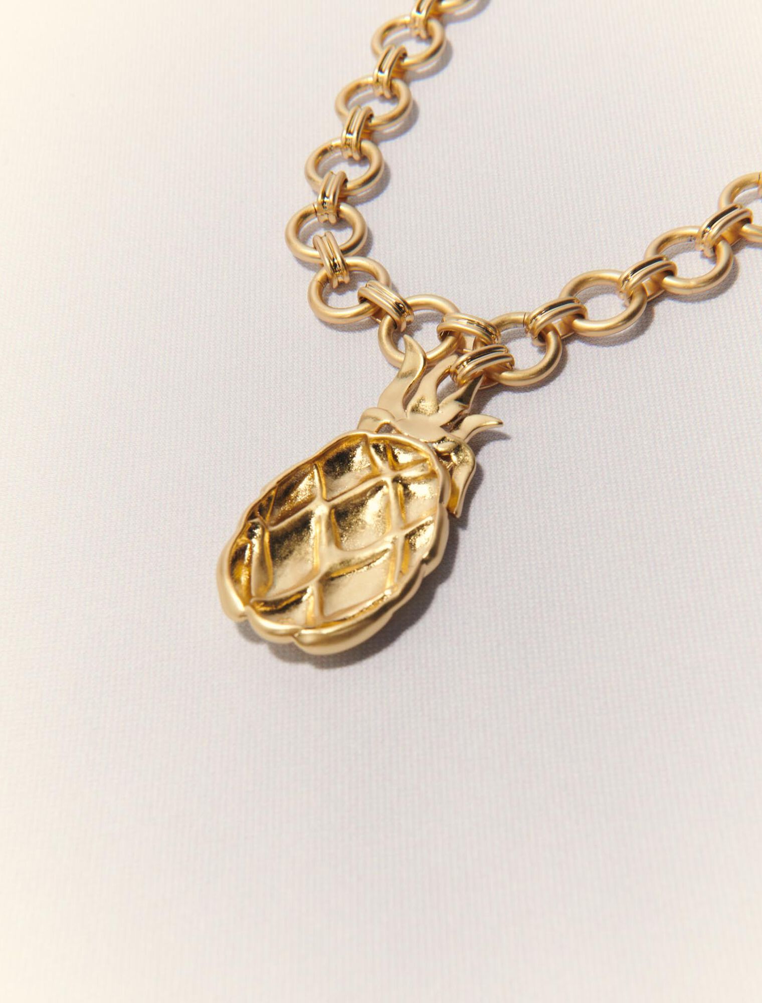 Collana lunga ananas