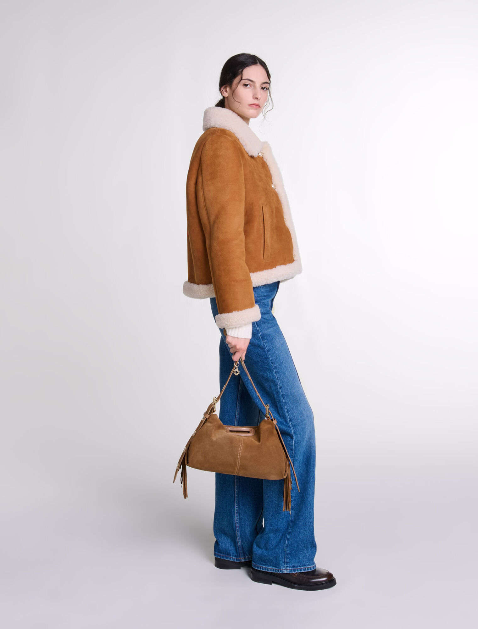 Cappotto pelliccia effetto montone