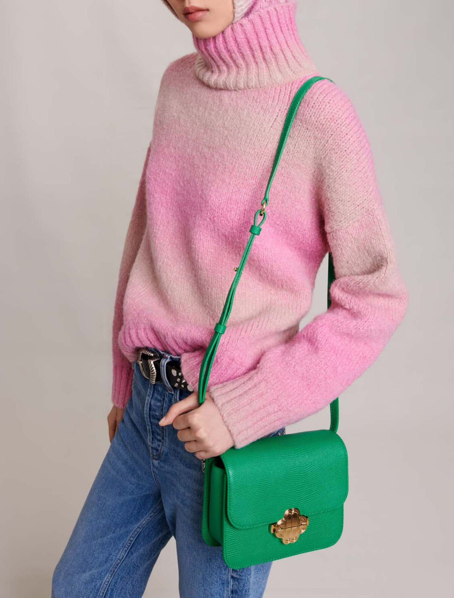 Maglione in maglia sfumata