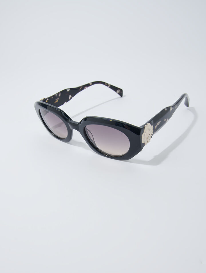 Occhiali tondi in acetato