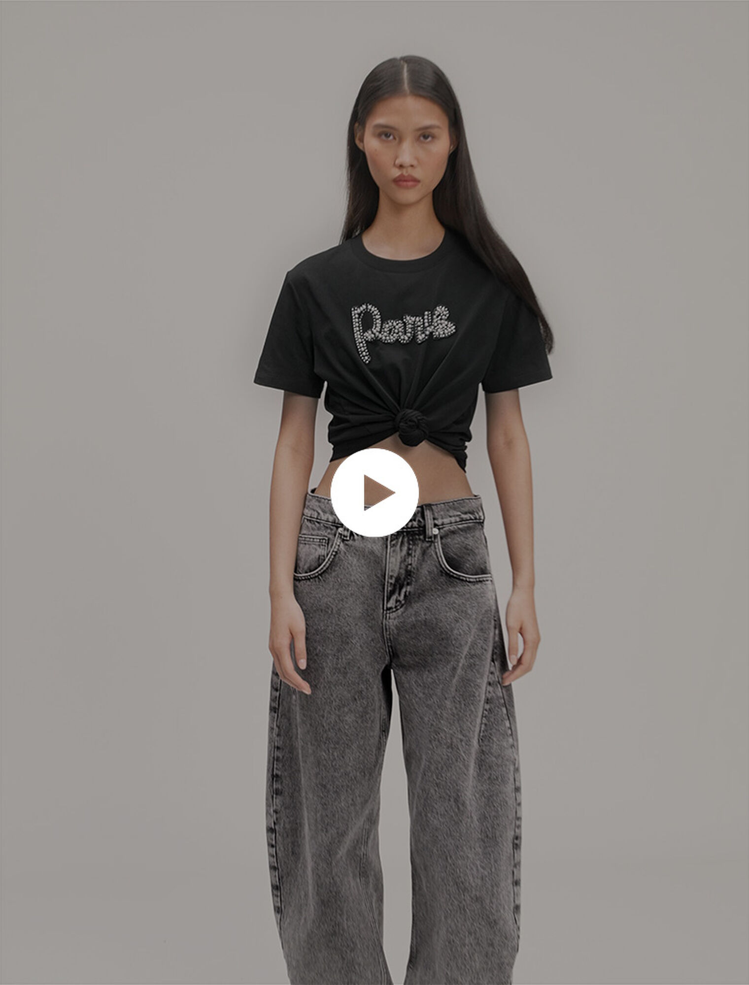 T-shirt con ricamo