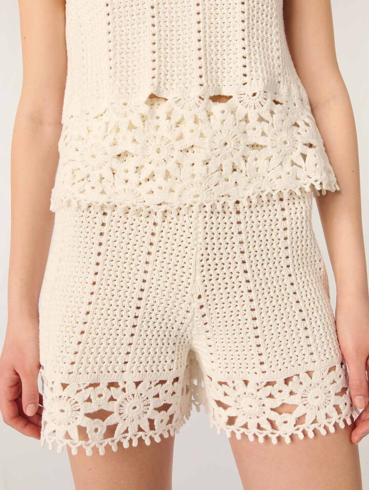 Shorts in crochet