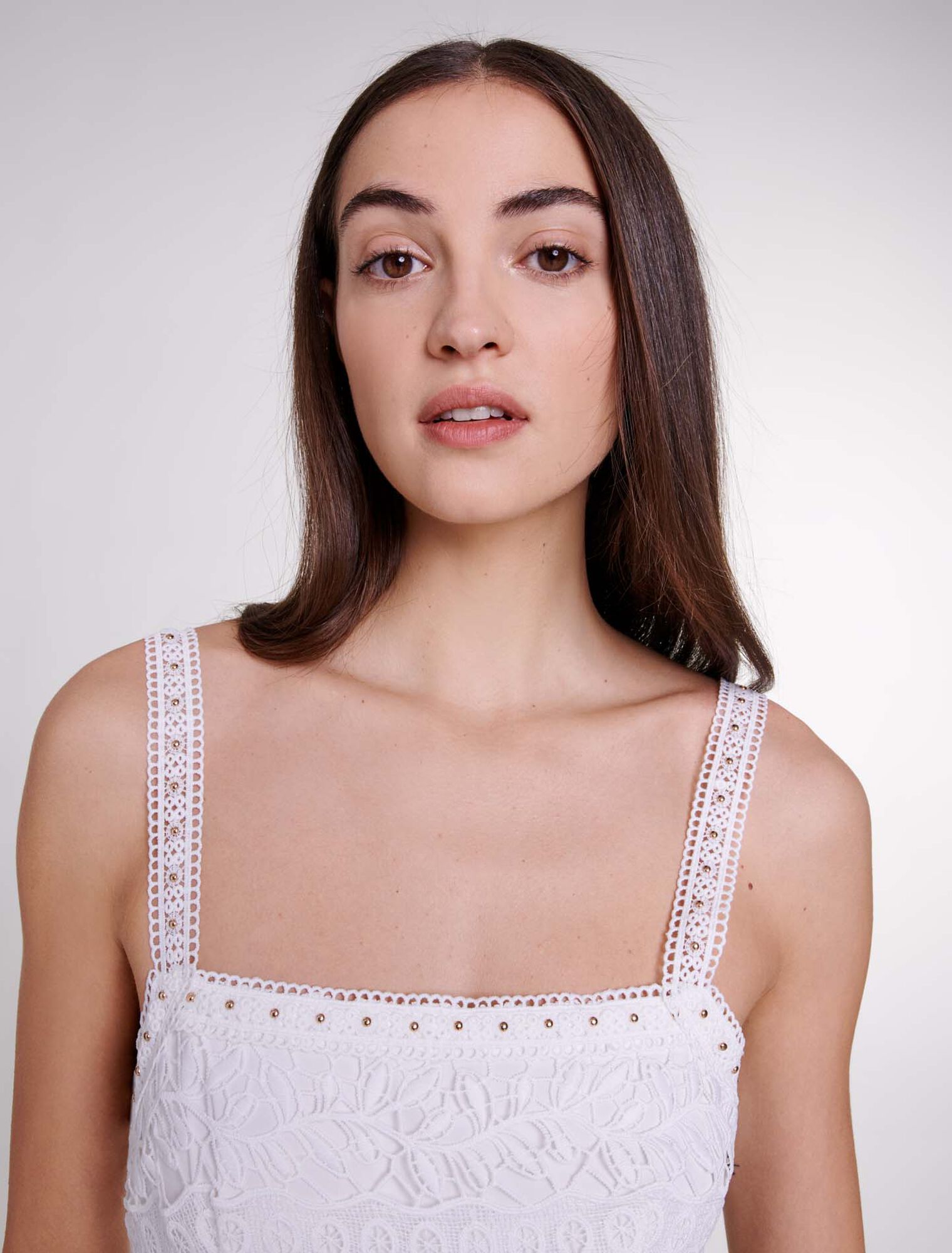Abito lungo in crochet