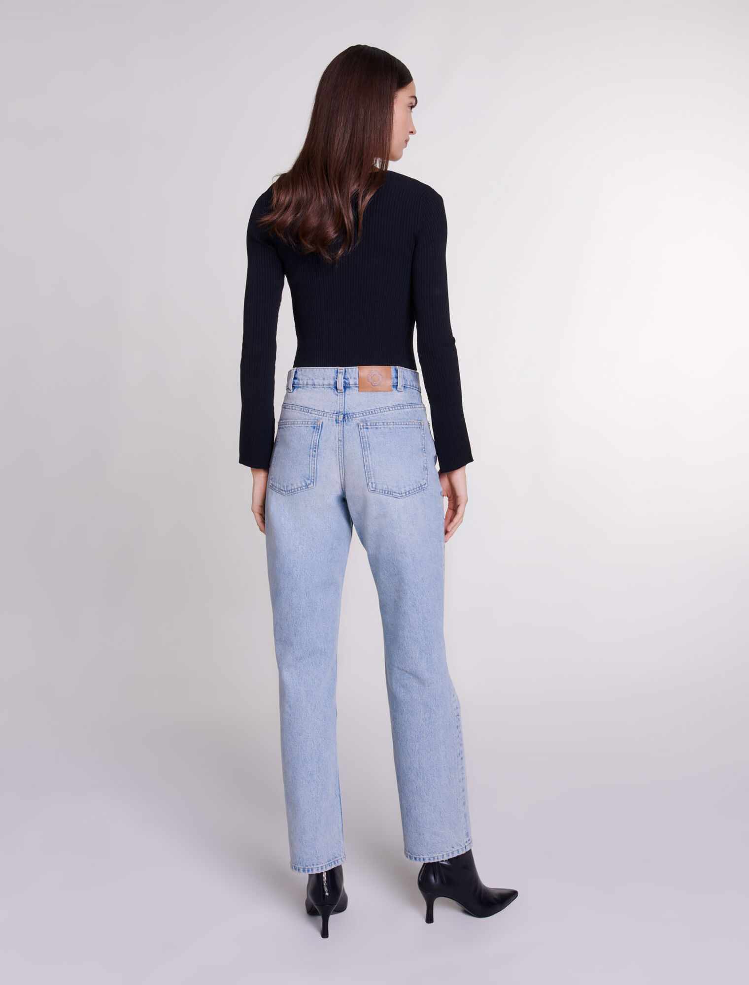 Twinset in maglia elasticizzata