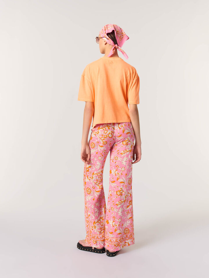 T-shirt con logo bijou