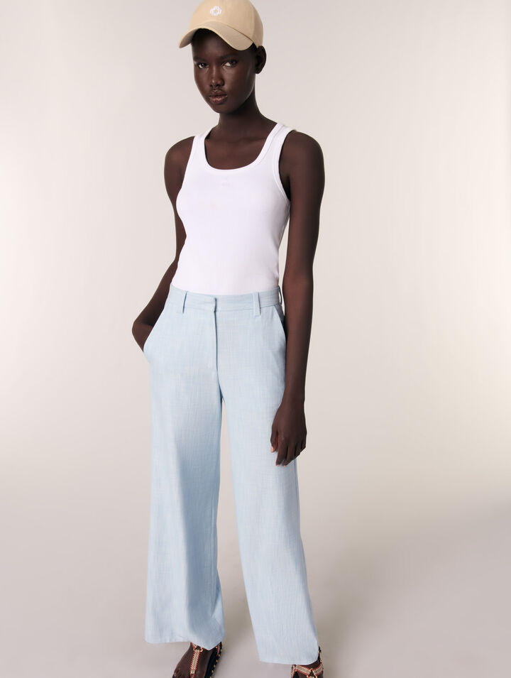Pantaloni da tailleur larghi