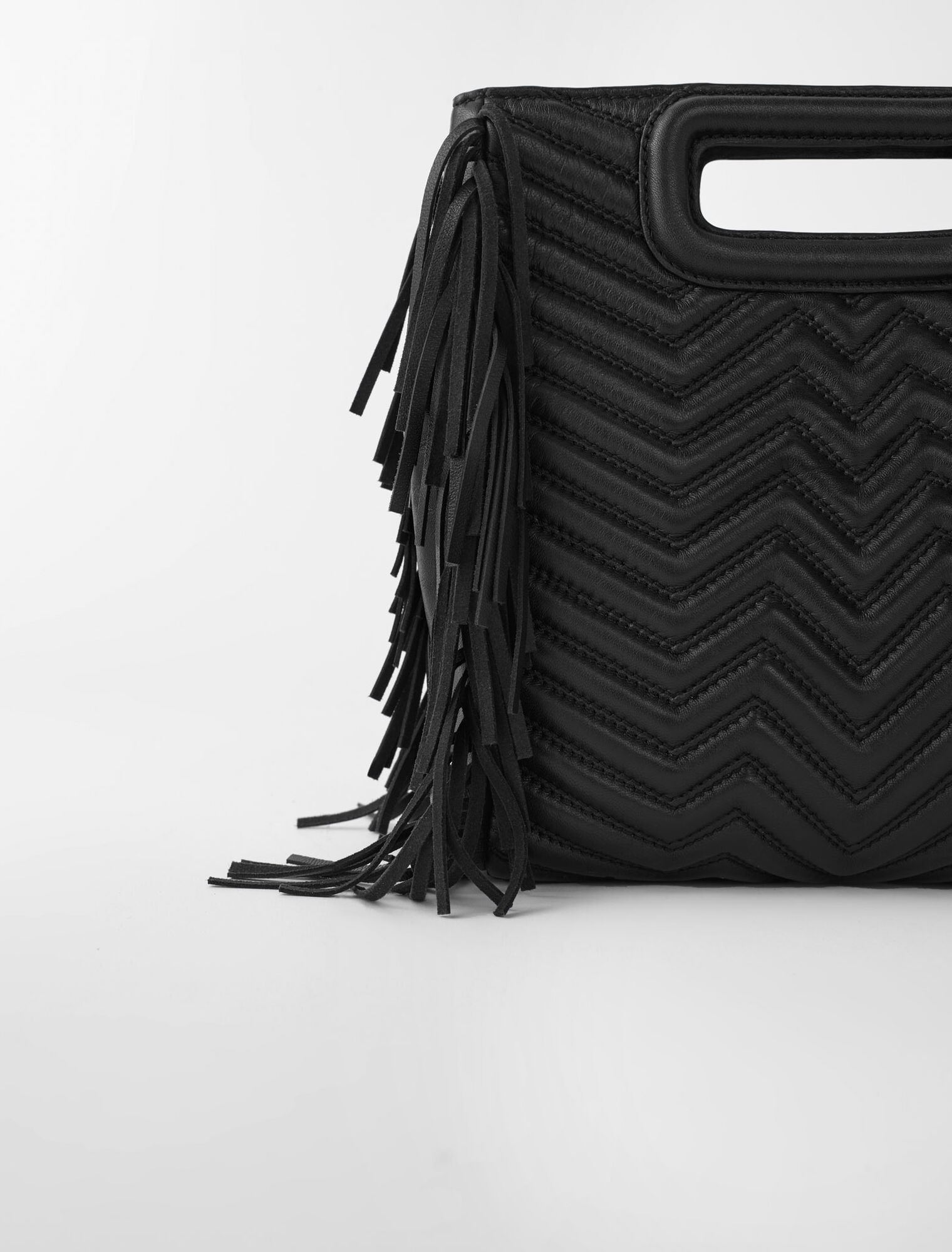 Borsa M in pelle matelassé
