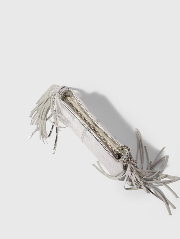 Pochette Miss M pouch in pelle