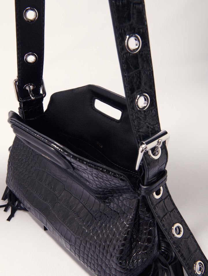 Borsa Miss M Mini in pelle goffrata