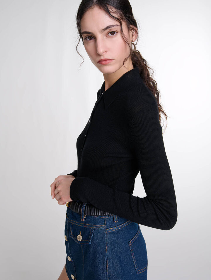 Body in lana e seta