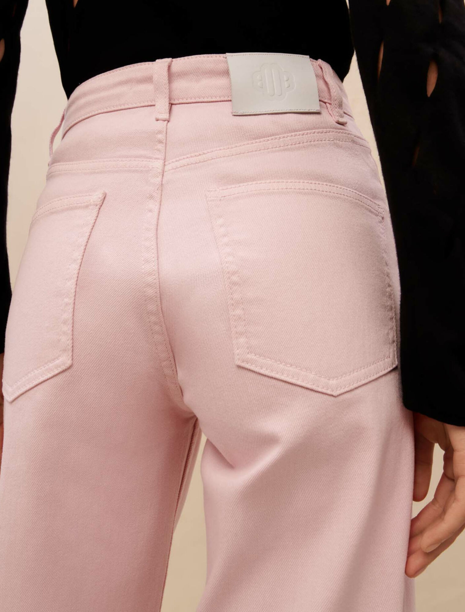Jeans grandi rosa