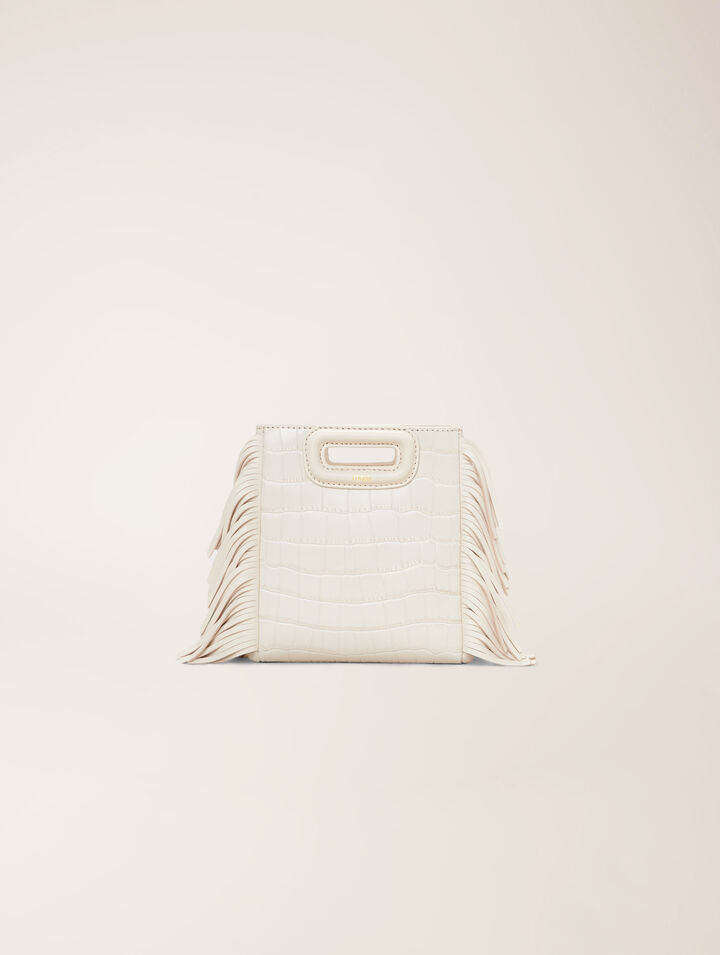 Borsa M Mini in pelle di coccodrillo