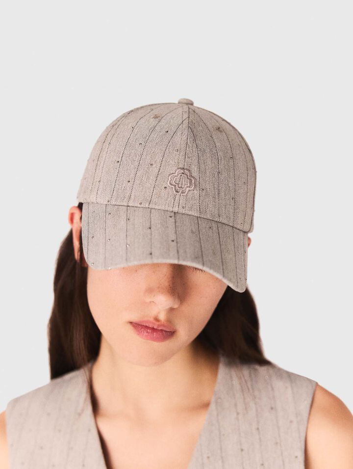 Cappellino di cotone con stampa