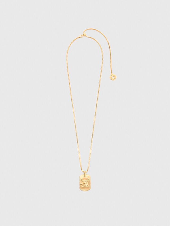 Collana con segno zodiacale