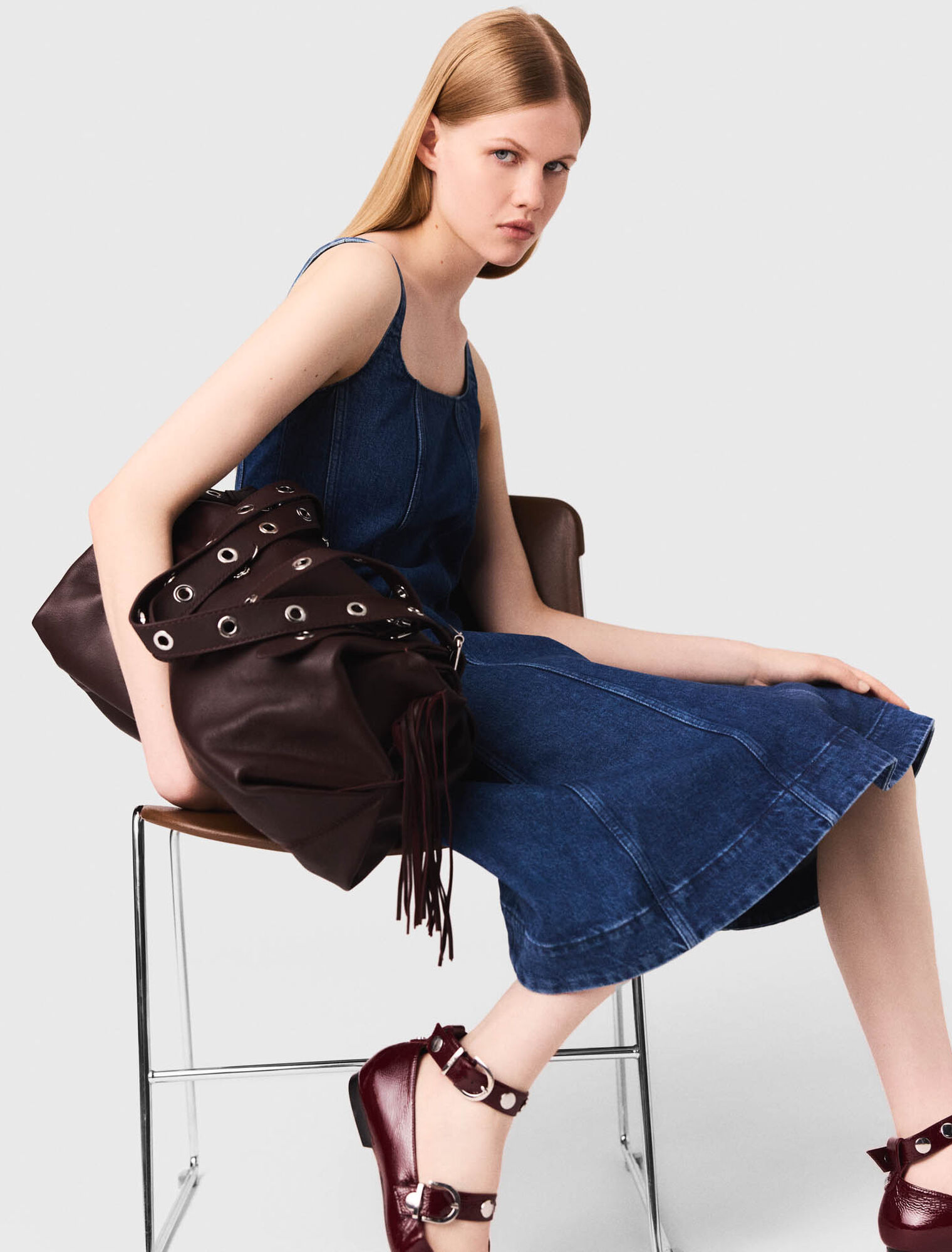 Borsa Miss M XL in pelle liscia