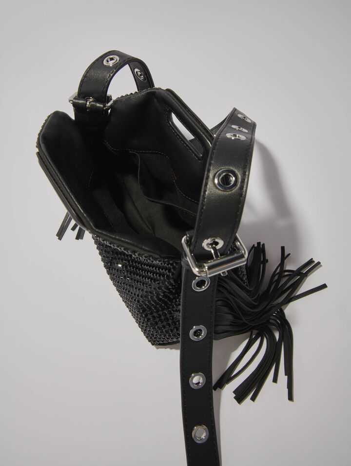 Borsa Miss M Mini in strass