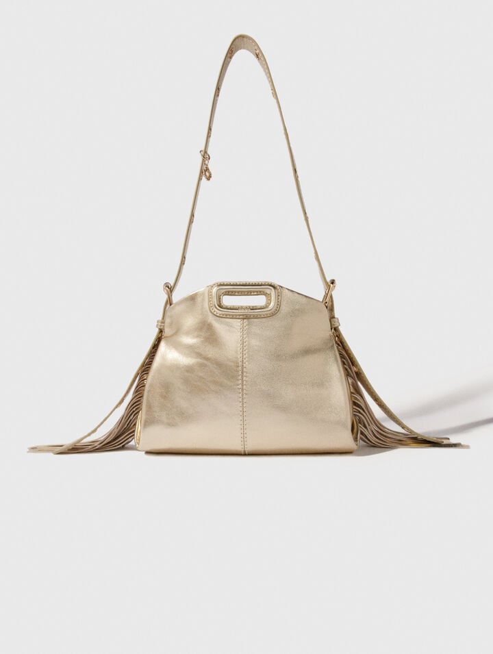 Borsa Miss M mini in pelle metal