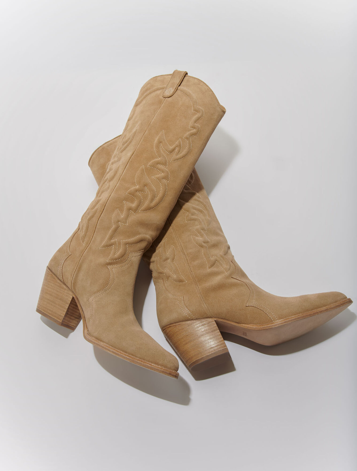 Stivali da cowboy in pelle