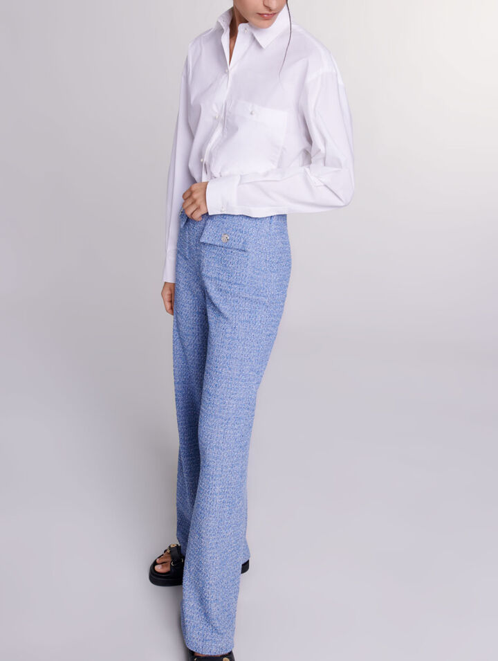 Pantaloni in tweed