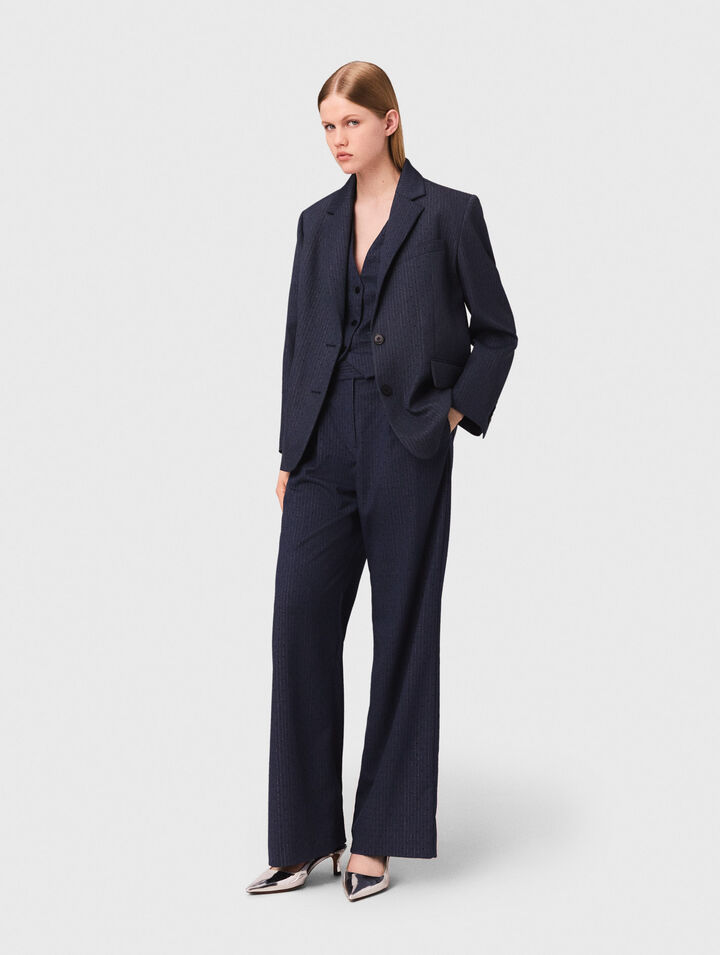 Giacca da tailleur con strass