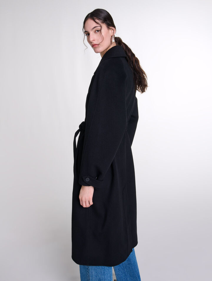 Cappotto double face medio lungo