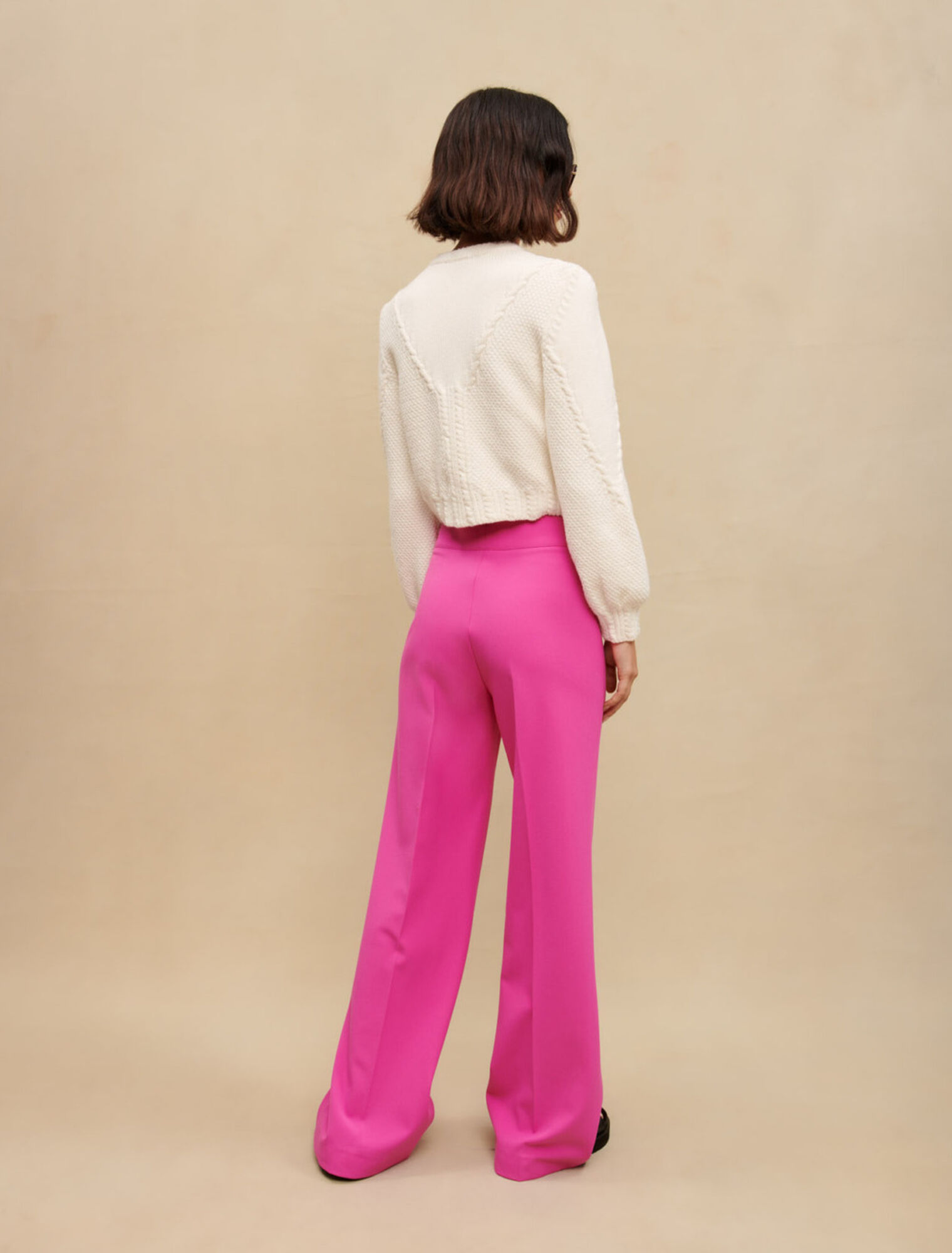Pantaloni da abito a gamba larga