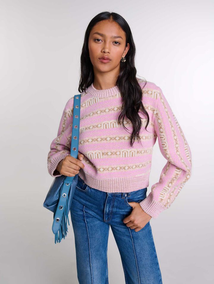 Maglione jacquard