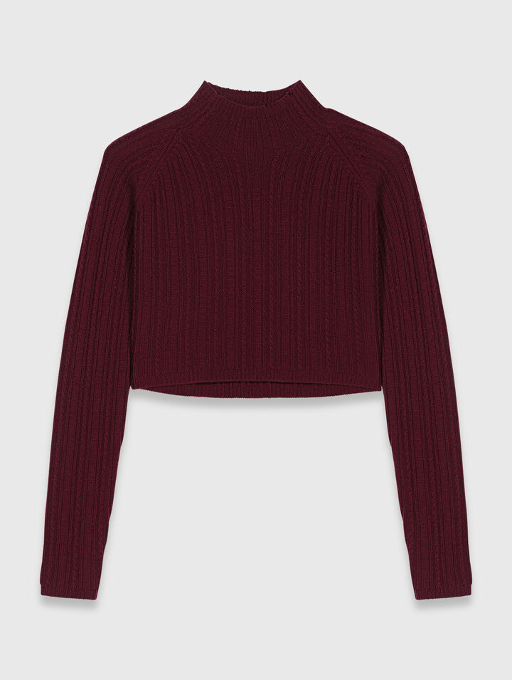 Abito in maglia con pull removibile