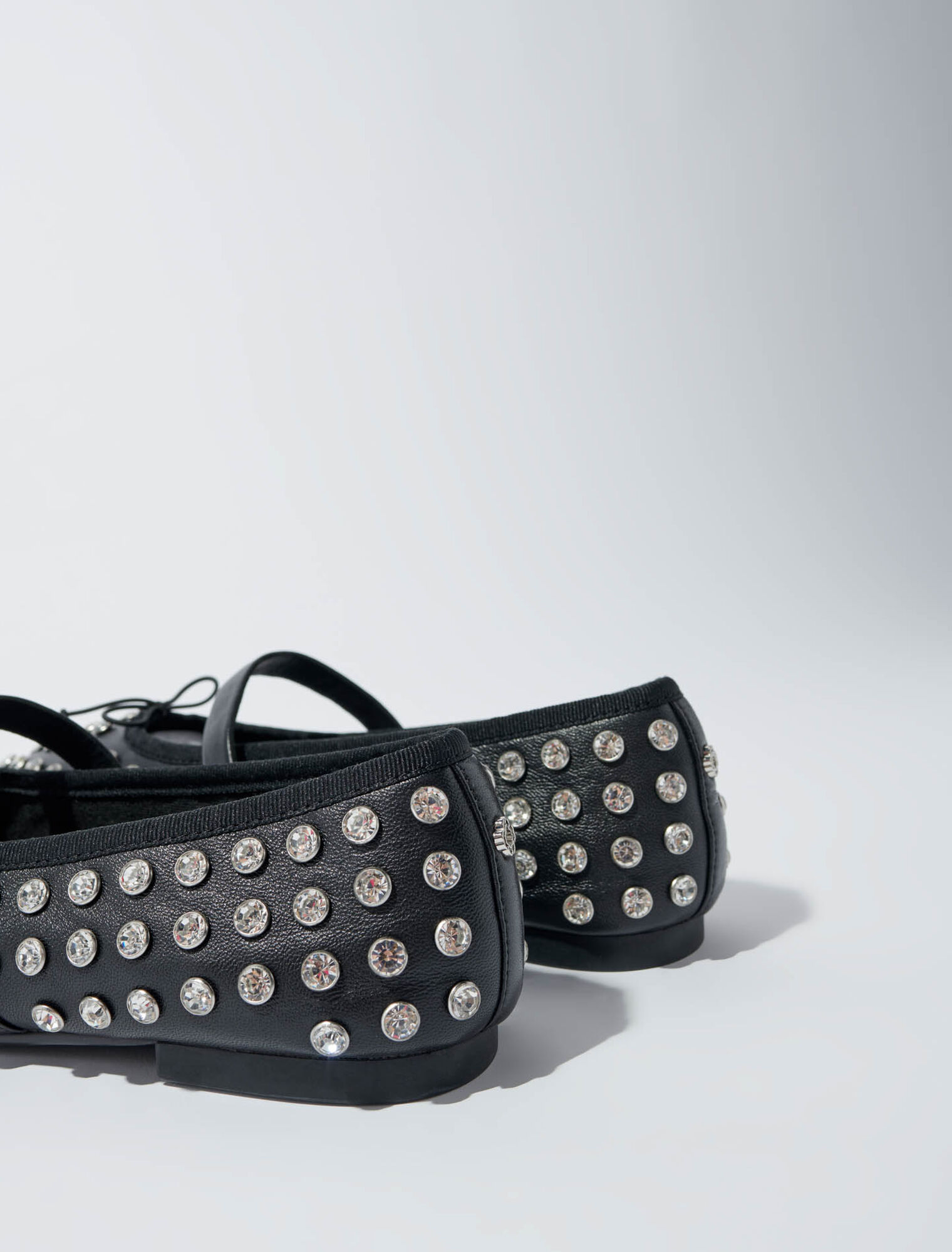Ballerine ornate di strass