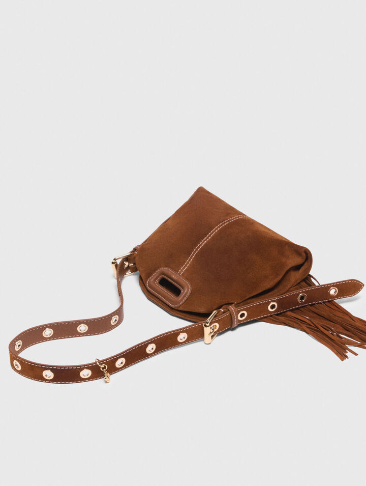 Mini-bag Miss M camoscio impunture