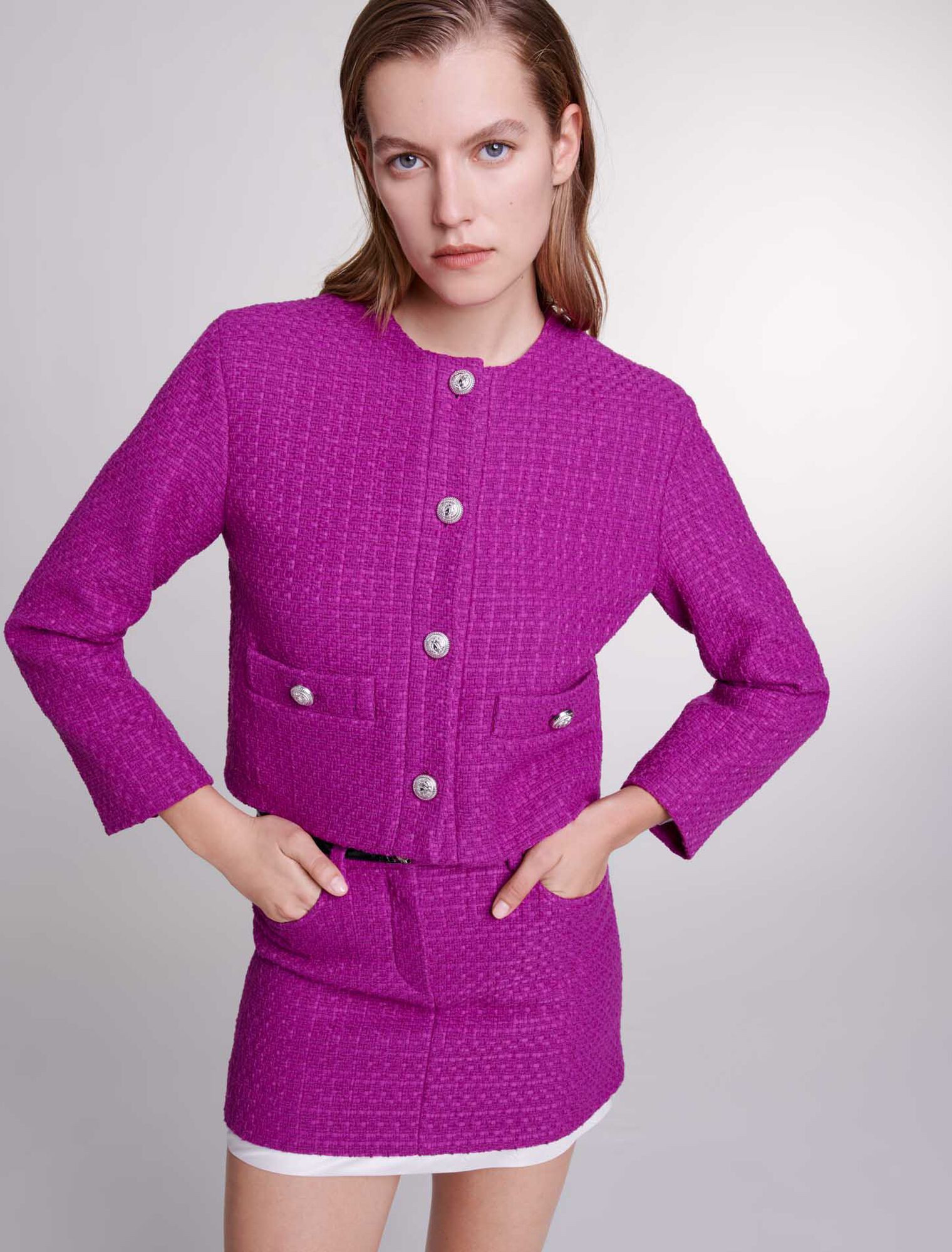Giacca in tweed