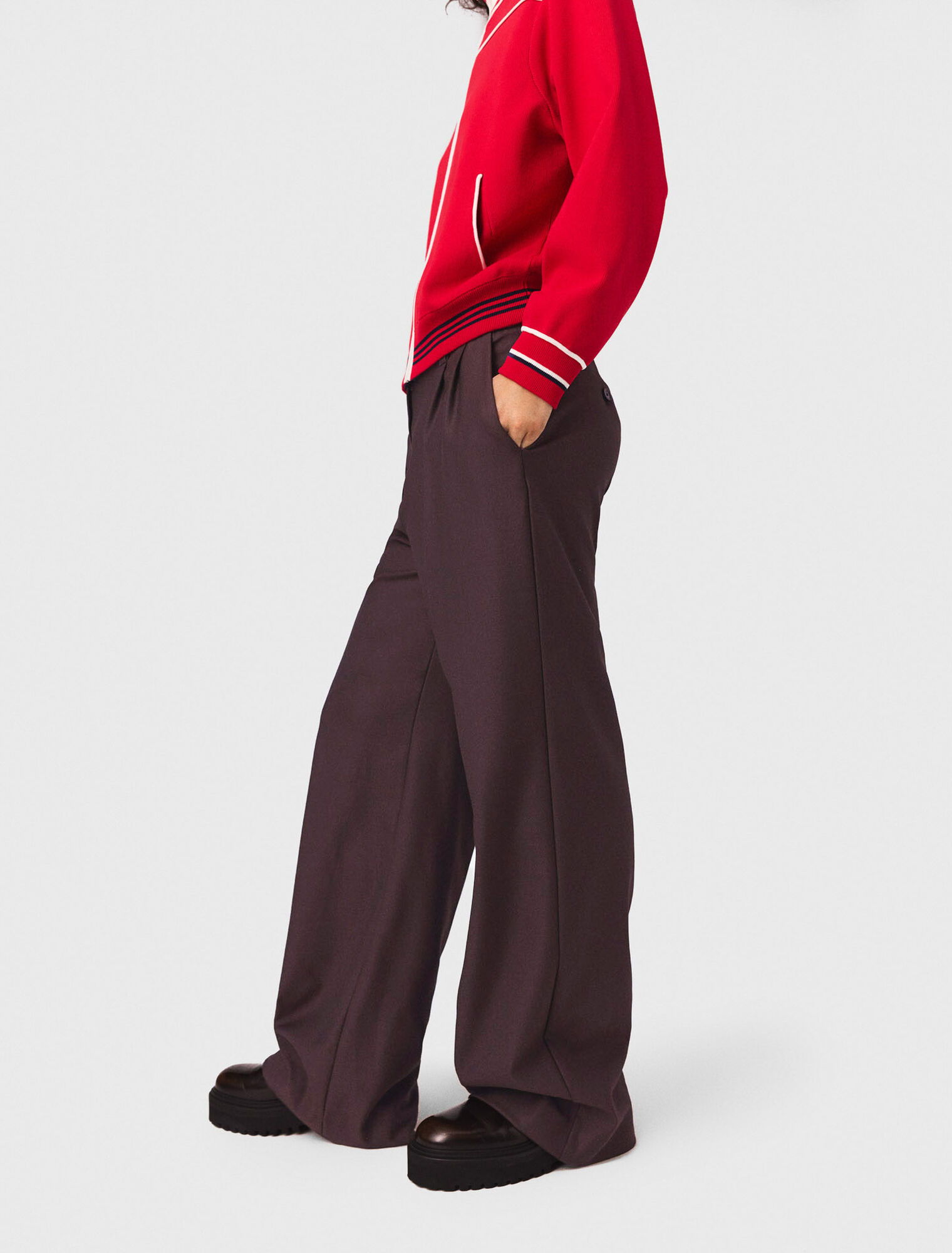 Pantaloni da tailleur larghi