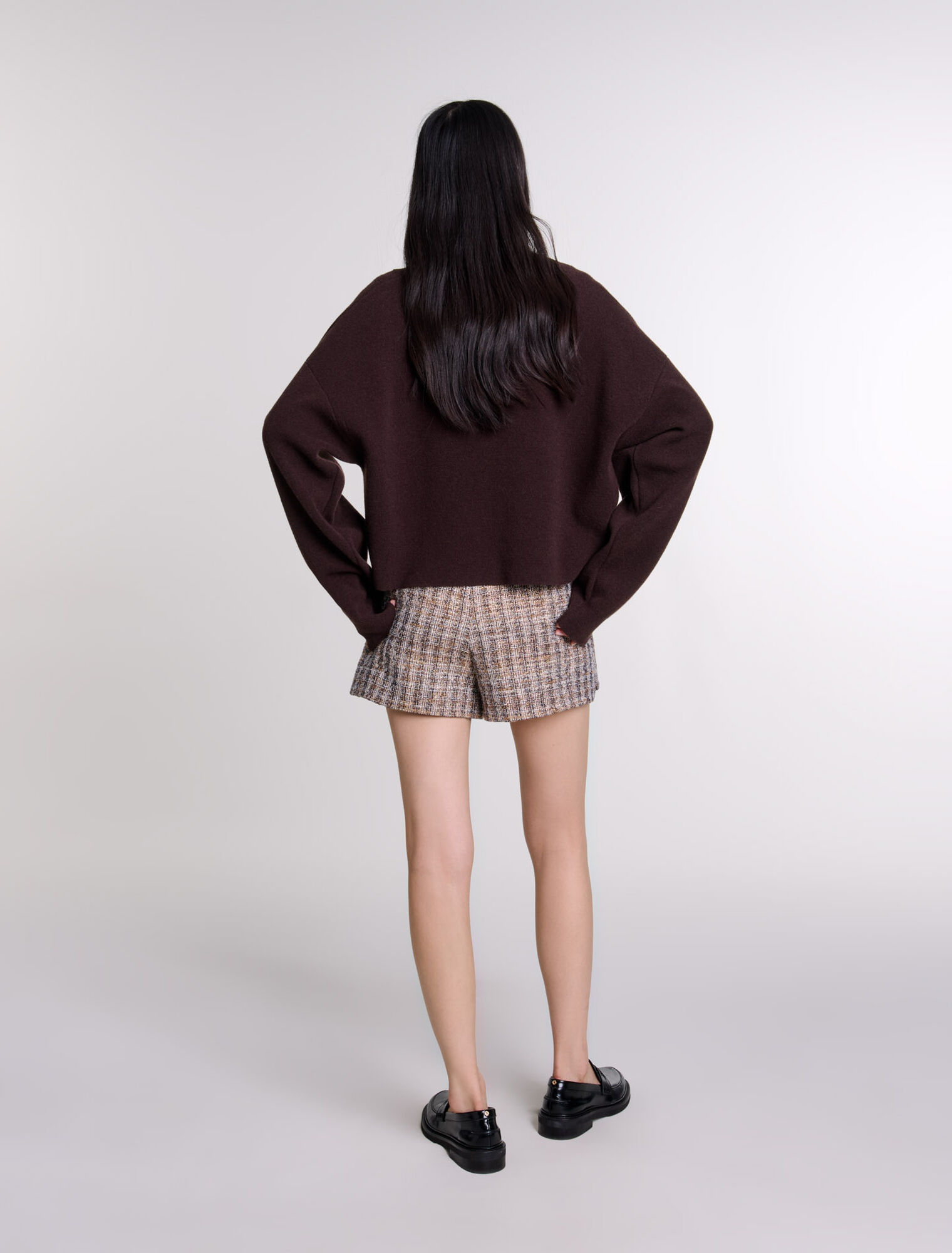 Pullover scollo a V